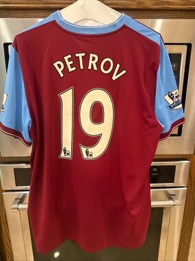Authentic Aston  Villa Petrof Soccer Jersey
